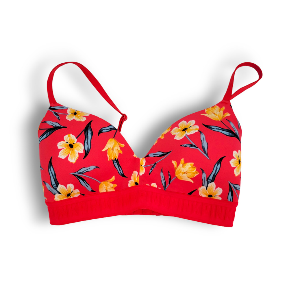 Victoria's Secret PINK Women's Wear Everywhere Wireless Lightly Lined Bra 32DD